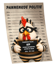 Kip op papier Kip op papier