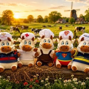 Pannenkoe knuffel (complete set)