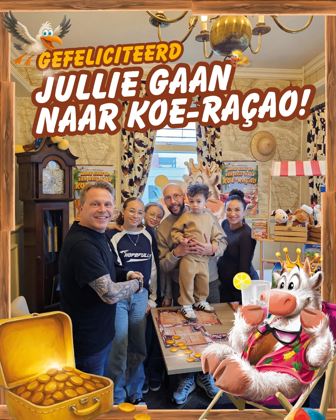Winnaar Koeracao actie